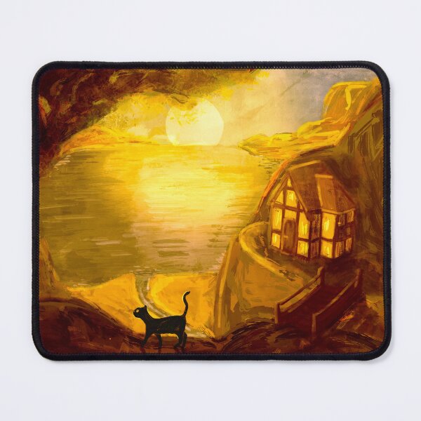 Item preview, Cat Sunset Environment designed and sold by mviedraws.
