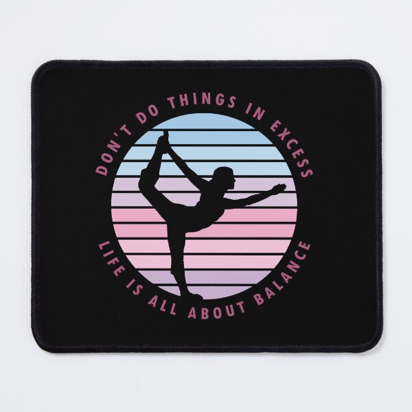 Item preview, Life Is All About Balance. Girl doing Yoga designed and sold by bolkibox.