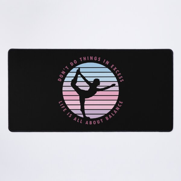 Item preview, Life Is All About Balance. Girl doing Yoga designed and sold by bolkibox.
