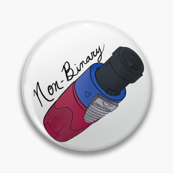 Item preview, Nonbinary NL4... but in a different font designed and sold by Mak Kirish.