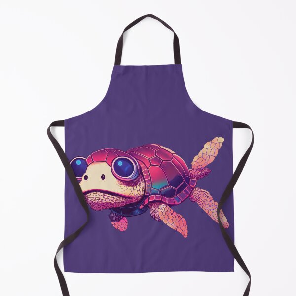 Item preview, Turtle Artistic Synthwave Style designed and sold by JequiPrint.