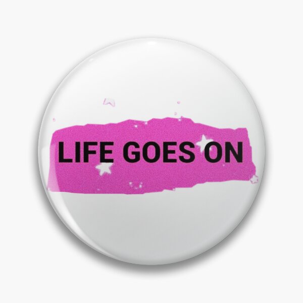 Item preview, Life Goes On Pink with Stars designed and sold by cambreyjohnson.