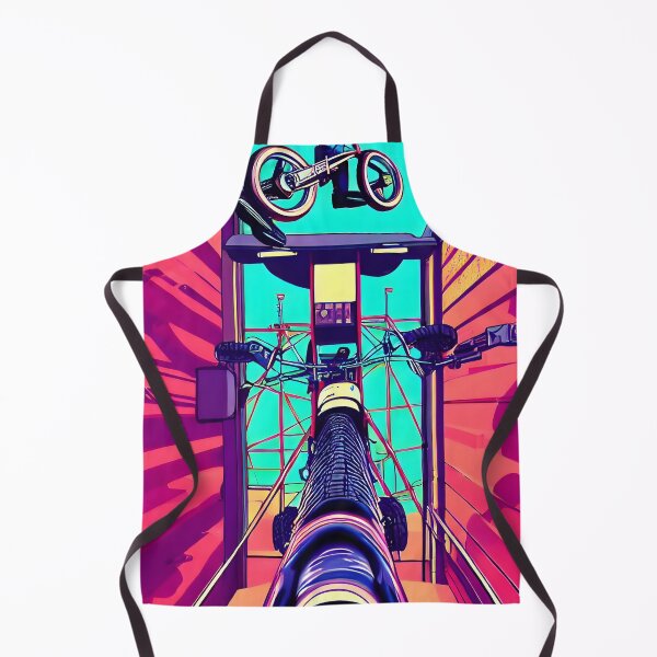 Item preview, Riders perspective BMX vaporwave aesthetic surrealism designed and sold by Scoopivich.