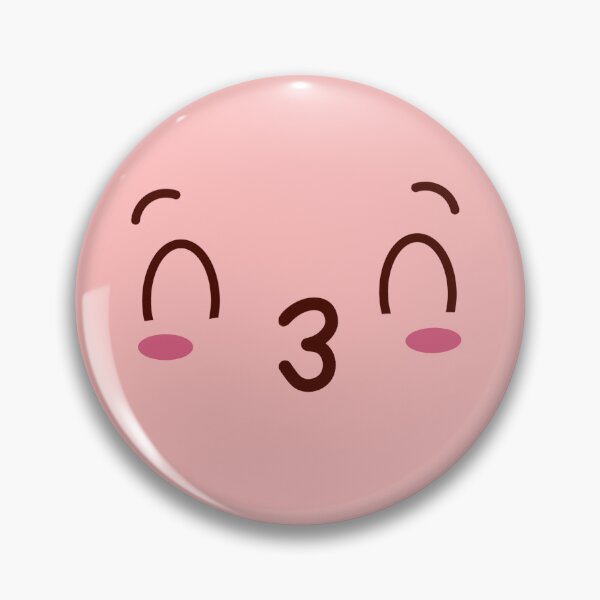 Artikelvorschau, kawaii Kussausdruck entworfen und verkauft von AnnaRobinn.