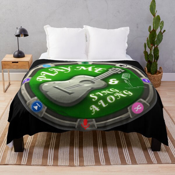 Item preview, Classic Mariachi Guitar Throw Blanket designed and sold by Artistic Mind.