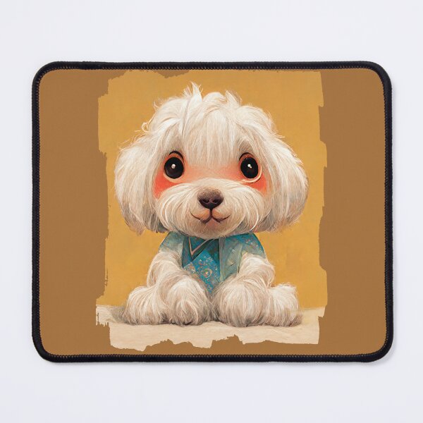 Item preview, Dog Portrait Illustration | Cute Shichon Puppy designed and sold by TMBTM.