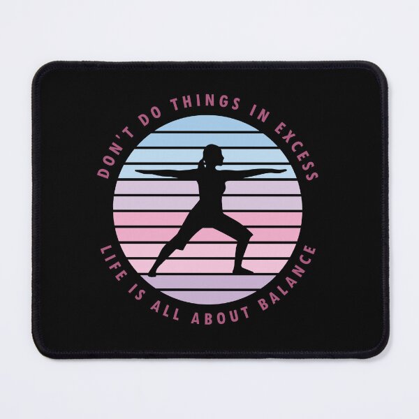 Item preview, Life Is All About Balance. Girl doing Yoga designed and sold by bolkibox.