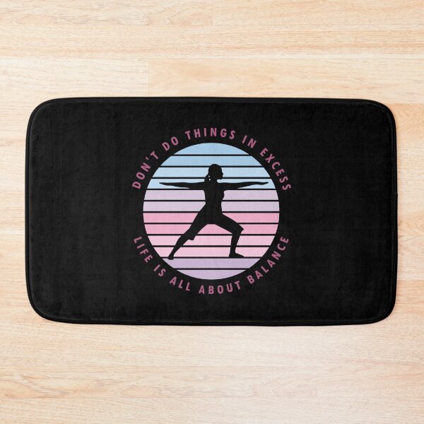 Item preview, Life Is All About Balance. Girl doing Yoga designed and sold by bolkibox.