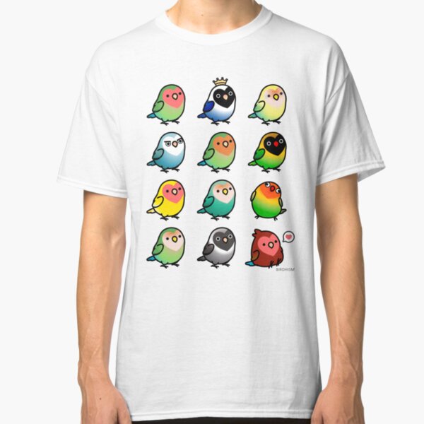 Chubby Lovebirds Classic T-Shirt