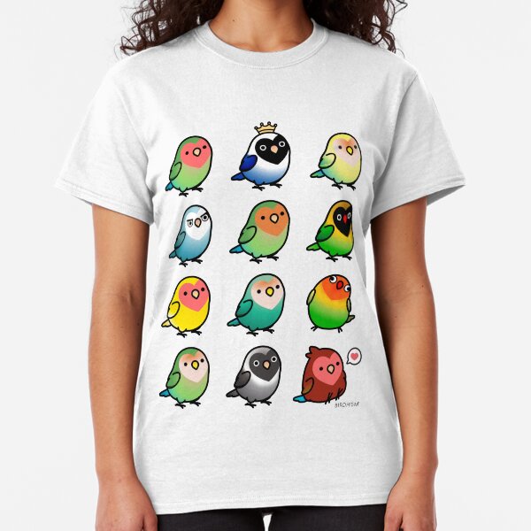 Chubby Lovebirds Classic T-Shirt