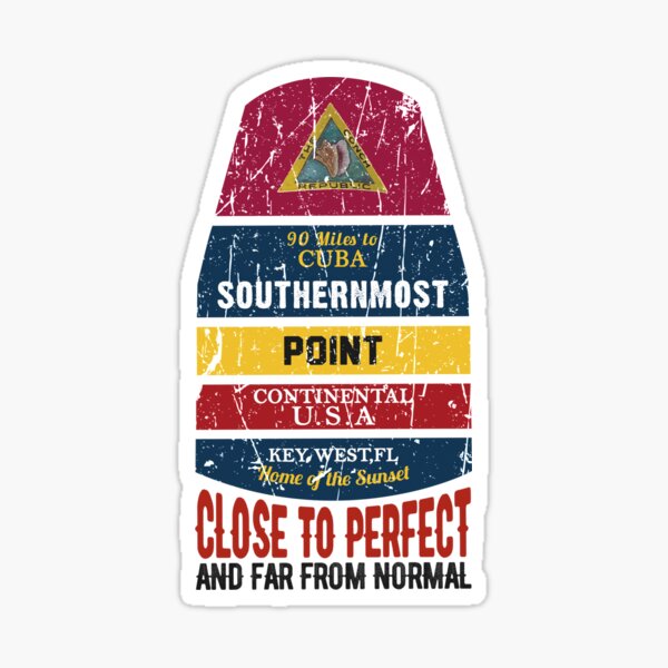 Item preview, Out Run Retro Vintage Key West motto “close to perfect” and “far from normal" Outfit Casual Lighthouse T-Shirt Design designed and sold by piketo.