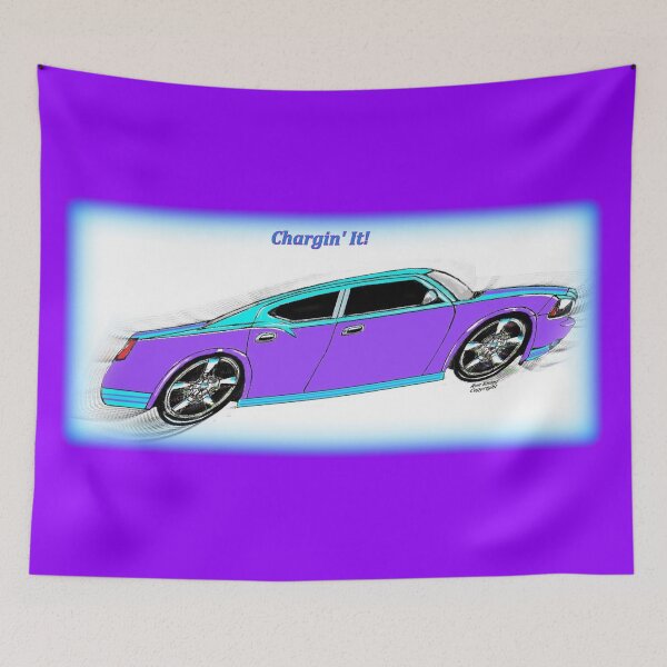 Item preview, Hot Rod Art   //  Chargin' it! designed and sold by Imagin8er.