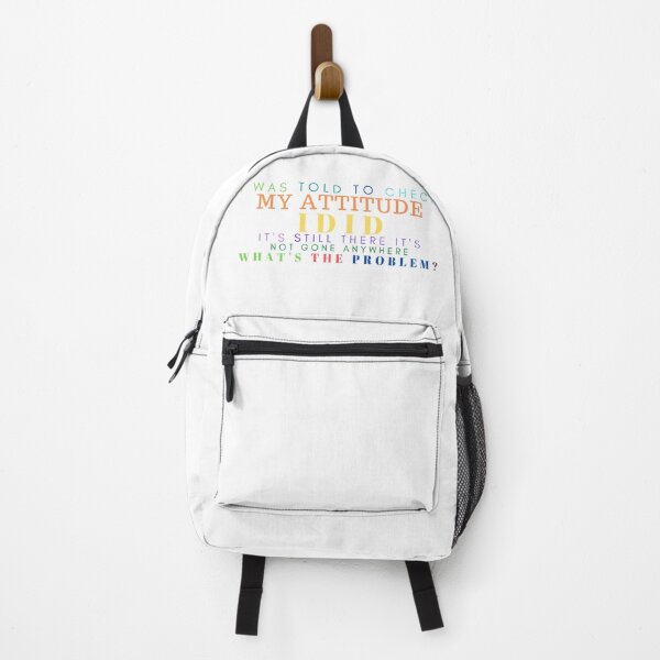 Item preview, Sarcastic/ Funny Saying / Sarcasm/Adult Humor/I Was Told To Check My Attitude/ Humorous /Funny Quote designed and sold by Alexa5454.