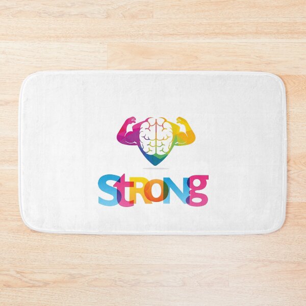 Item preview, strong brain-powerful-fitness designed and sold by WAZDart.