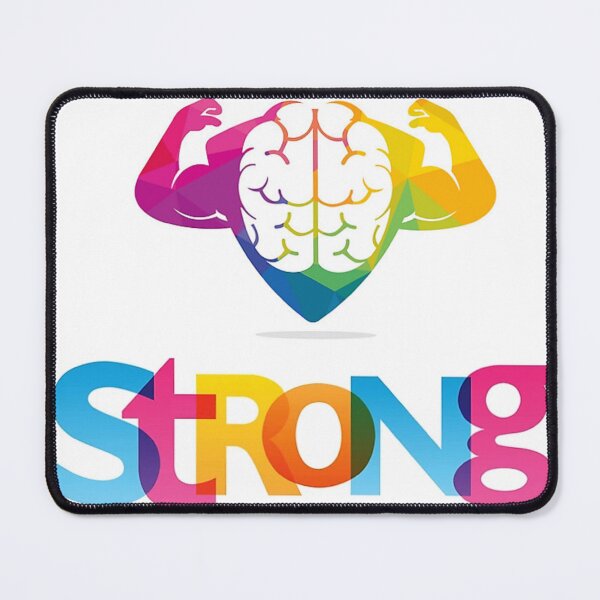 Item preview, strong brain-powerful-fitness designed and sold by WAZDart.