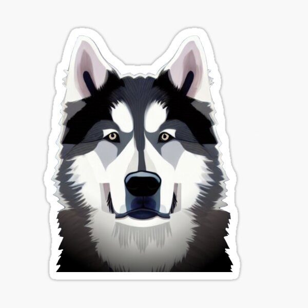 Alaskan Malamute Sticker