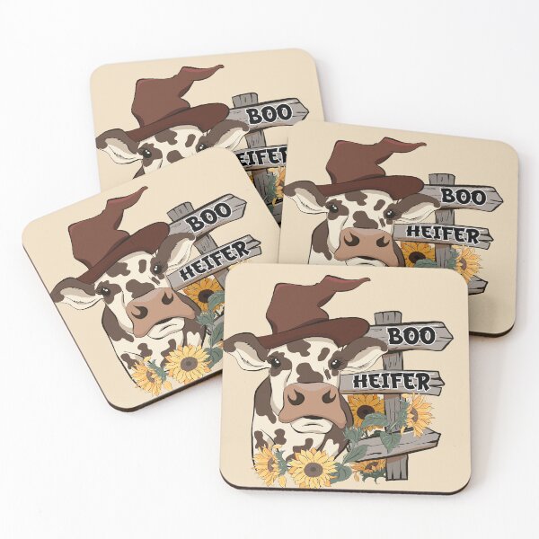 Item preview, Boo Heifer, Cute cow  designed and sold by soumayajp.