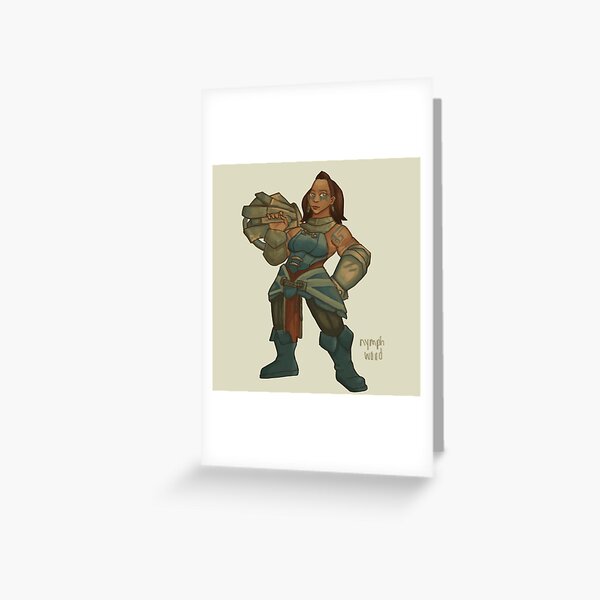 Illaoi  Greeting Card for Sale by owl-howl