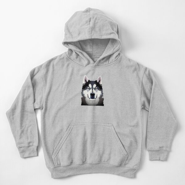 Alaskan Malamute Kids Pullover Hoodie