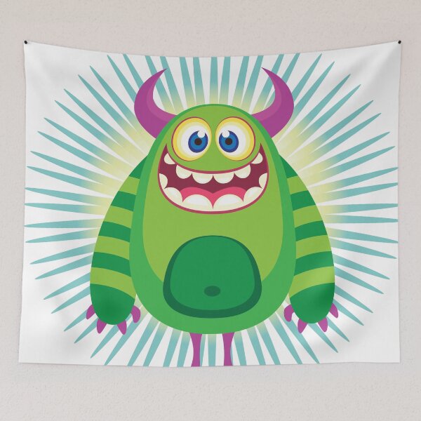 Item preview, Little Green Monster designed and sold by AmazingArtMandi.