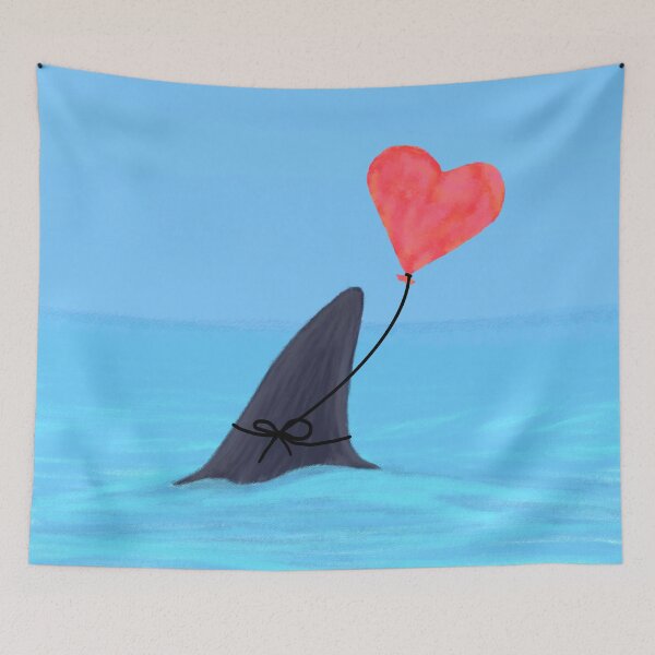 Item preview, Original Shark Love Design designed and sold by oursunnycdays.
