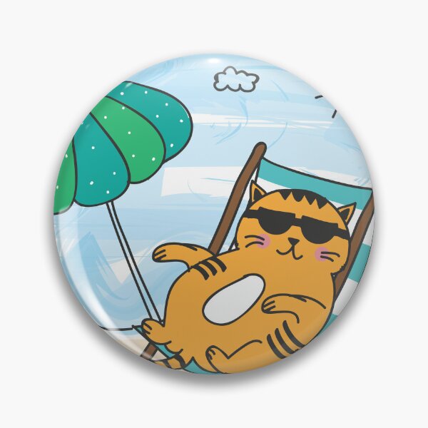 Item preview, Beach Cat designed and sold by AmazingArtMandi.