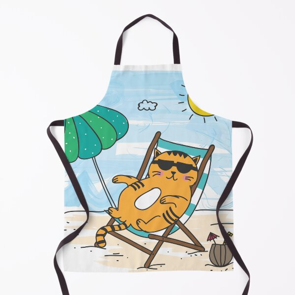 Item preview, Beach Cat designed and sold by AmazingArtMandi.