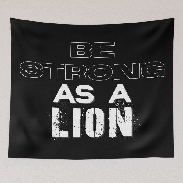 Item preview, Be strong as a lion designed and sold by Fashimation20.