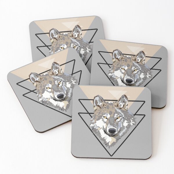 Item preview, Abstract Triangle Wolf designed and sold by MyMerch4u.