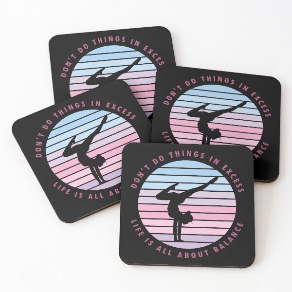 Item preview, Life Is All About Balance. Girl doing Yoga designed and sold by bolkibox.
