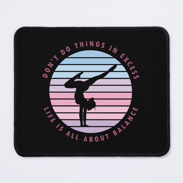 Item preview, Life Is All About Balance. Girl doing Yoga designed and sold by bolkibox.
