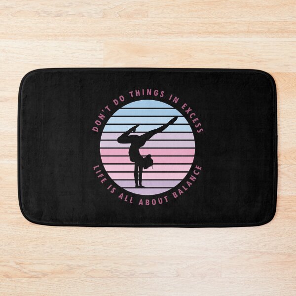 Item preview, Life Is All About Balance. Girl doing Yoga designed and sold by bolkibox.