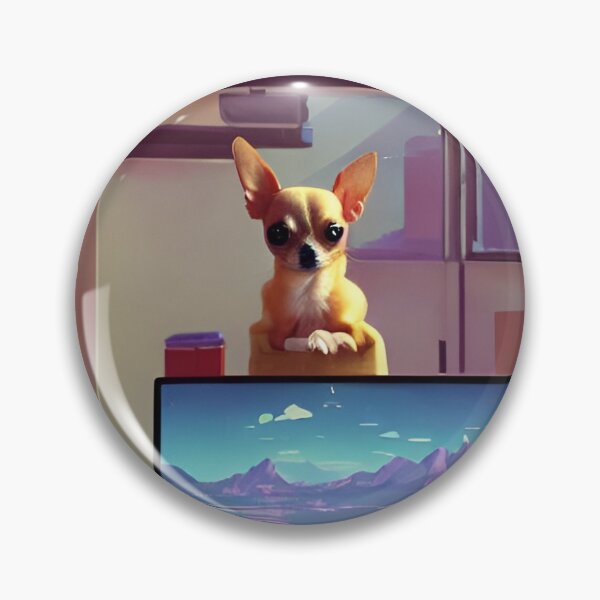Item preview, Office Chihuahua designed and sold by DreamWonderGift.