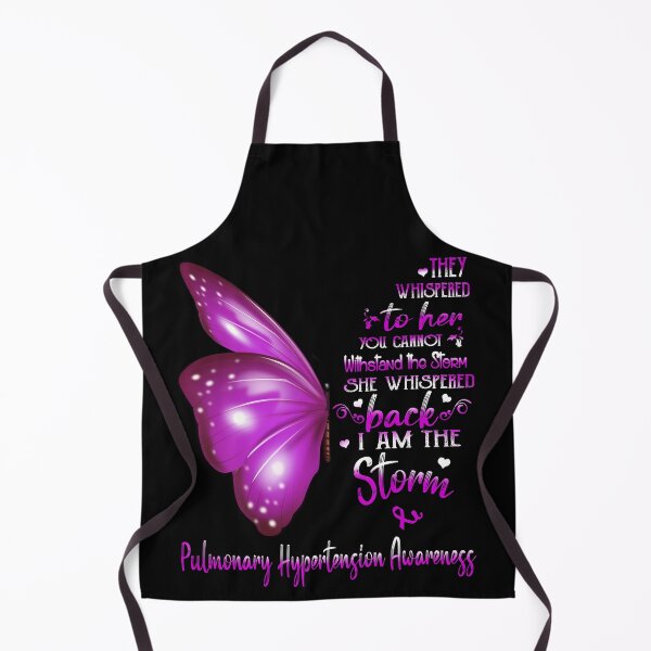 Item preview, She Whispered Back I Am The Storm Pulmonary Hypertension Awareness Butterfly designed and sold by frechettee.