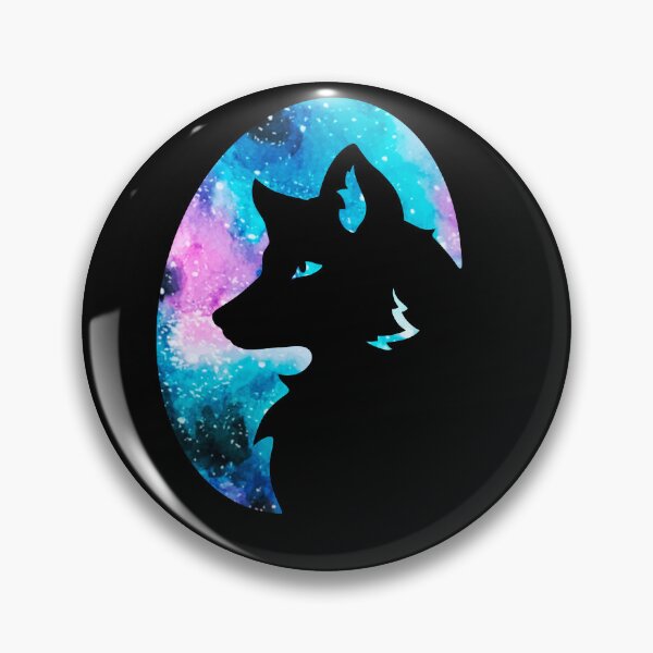 Item preview, Fluffy Galaxy Fox Silhouette  designed and sold by Lady-Lilac.