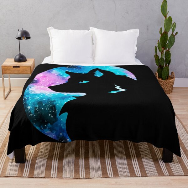 Item preview, Fluffy Galaxy Fox Silhouette  designed and sold by Lady-Lilac.