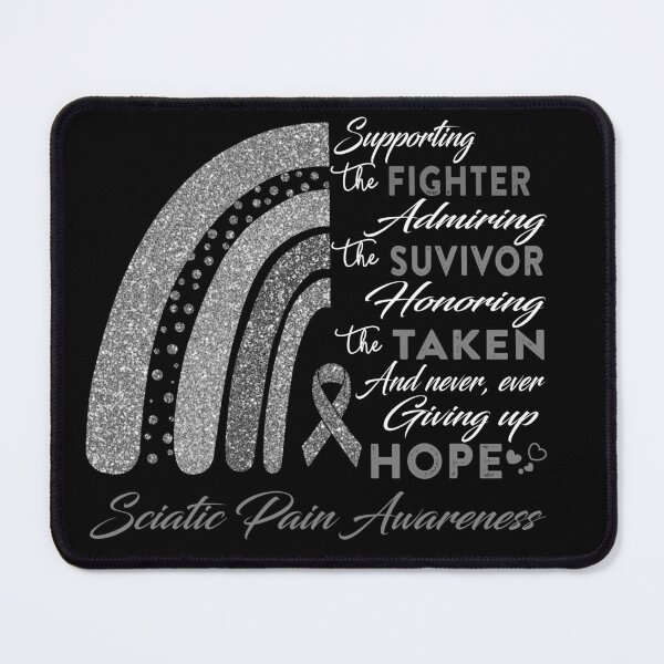 Item preview, Sciatic Pain Warrior Supporting Fighter Sciatic Pain Awareness designed and sold by Gillosina.