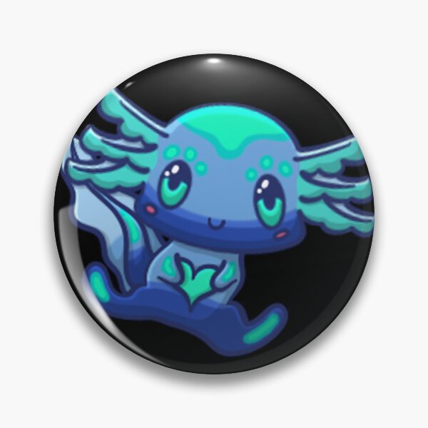 Item preview, Gfp Axolotl Hugging A Heart designed and sold by NLDStudios.