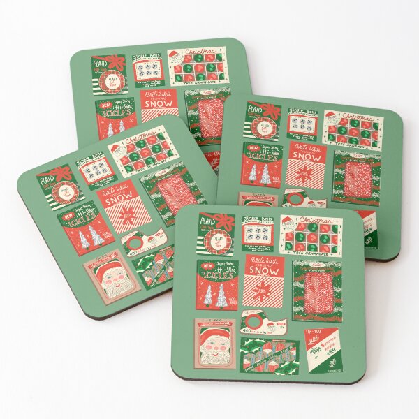 Item preview, Vintage Christmas Decorations Packaging designed and sold by jenbucheli.
