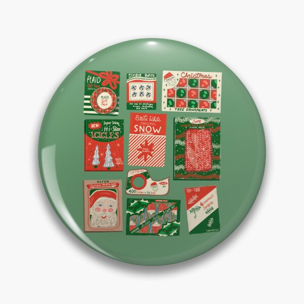 Item preview, Vintage Christmas Decorations Packaging designed and sold by jenbucheli.