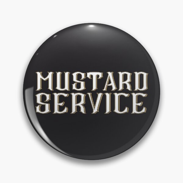 Item preview, Mustard Service Gold Font designed and sold by dmbdana.