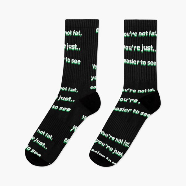 Item preview, You Are Not Fat Funny Groovy designed and sold by Elsayed Mosaad.