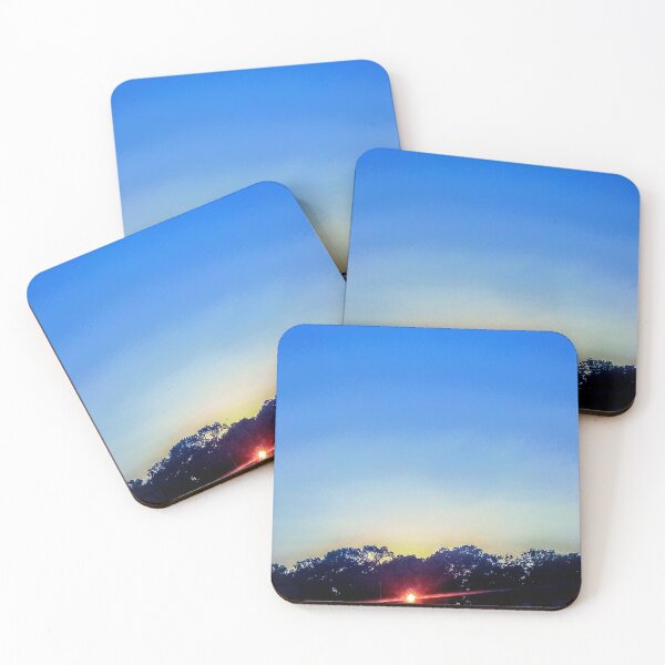 Item preview, Brilliant Blue Sunset! designed and sold by Dodie the Llama Designs.