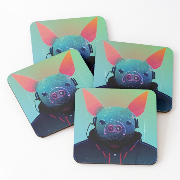Item preview, Neon pet PIG 6 designed and sold by Mercixai.