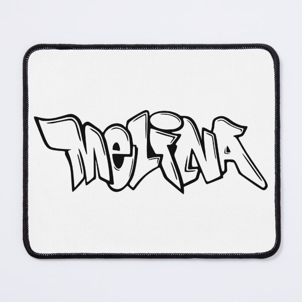 Item preview, Melina - Graffiti Name Design designed and sold by NameThatShirt.