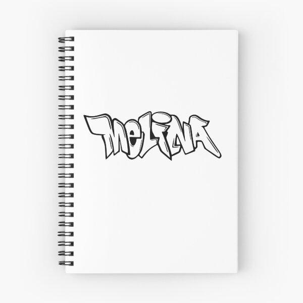 Item preview, Melina - Graffiti Name Design designed and sold by NameThatShirt.