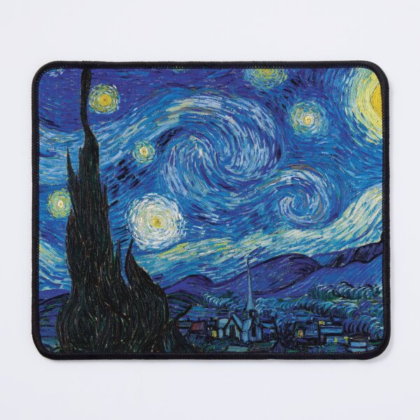 Vincent Van Gogh - Starry Night Mouse Pad