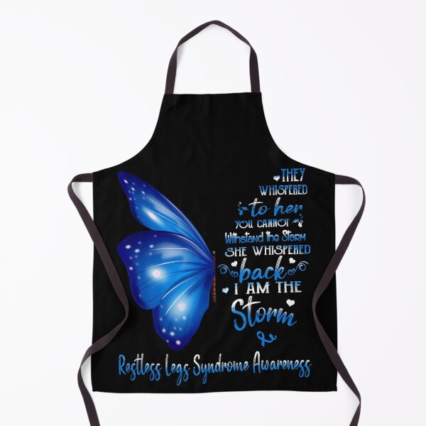 Item preview, She Whispered Back I Am The Storm Restless Legs Syndrome Awareness Butterfly designed and sold by frechettee.