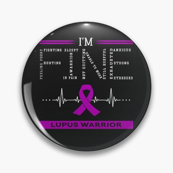 Item preview, I'm Fine Lupus Warrior Support Lupus Awareness Gifts designed and sold by rechardtee.