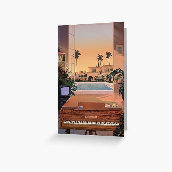 Sunset grand Greeting Card
